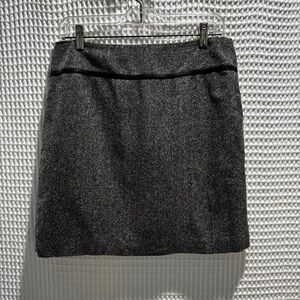 INC Elegant Charcoal Skirt